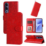 Custodia per telefono in pelle di girasole goffrata, For vivo Y600 Pro 5G, For vivo Y21 5G 2026 / vivo Y05 4G, For vivo V70 FE 5G, For vivo S50 5G / V70 5G