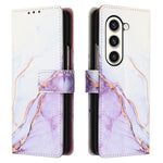 Custodia portafoglio in pelle TPU per Samsung Galaxy Z Fold5