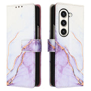 Custodia portafoglio in pelle TPU per Samsung Galaxy Z Fold5
