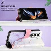 Custodia portafoglio in pelle TPU per Samsung Galaxy Z Fold5