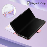 Custodia portafoglio in pelle TPU per Samsung Galaxy Z Fold5