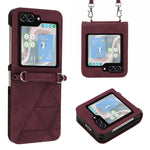 Custodia portafoglio in pelle con flip 3D per Samsung Galaxy Z Fo