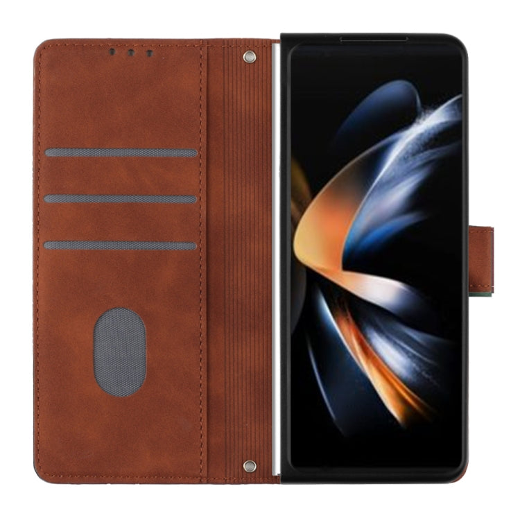 Custodia portafoglio in pelle con flip 3D per Samsung Galaxy Z Fo