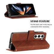 Custodia portafoglio in pelle con flip 3D per Samsung Galaxy Z Fo