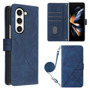 Custodia portafoglio in pelle con flip 3D per Samsung Galaxy Z Fo