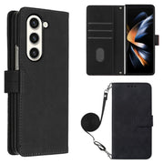 Custodia portafoglio in pelle con flip 3D per Samsung Galaxy Z Fo