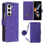Custodia portafoglio in pelle con flip 3D per Samsung Galaxy Z Fo