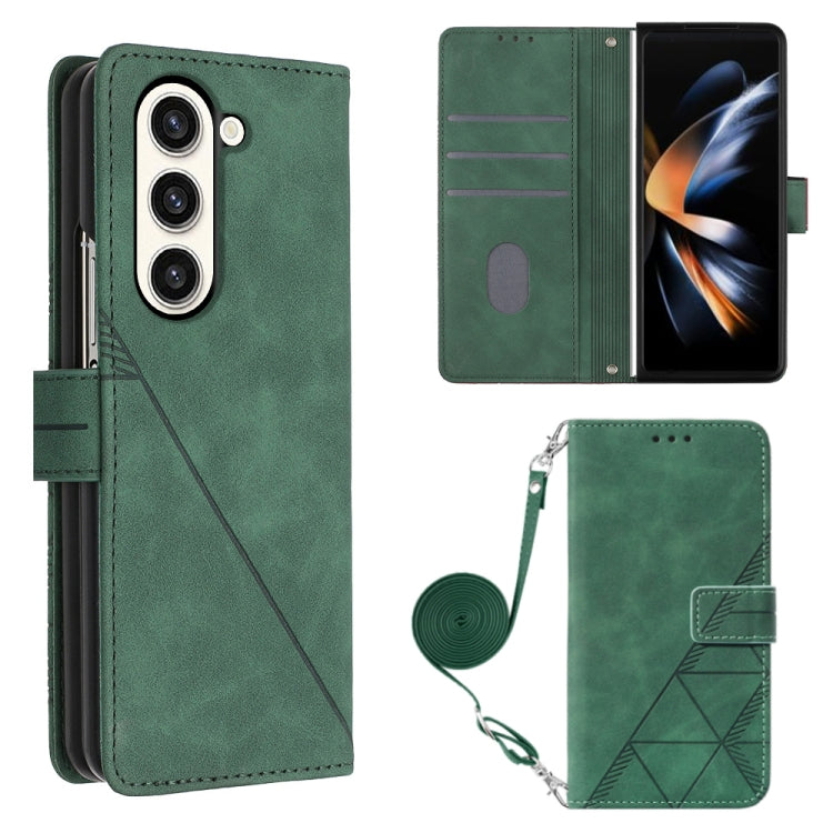 Custodia portafoglio in pelle con flip 3D per Samsung Galaxy Z Fo