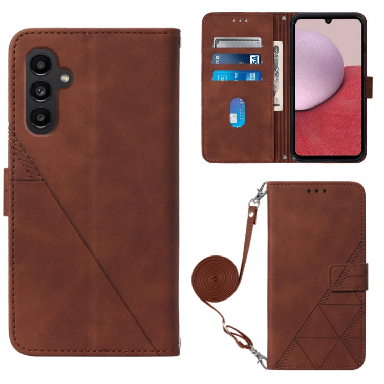 Custodia portafoglio in pelle con flip per Samsung Galaxy S23 FE