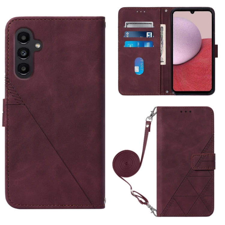 Custodia portafoglio in pelle per Samsung Galaxy S23 FE