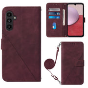 Custodia portafoglio in pelle con flip per Samsung Galaxy S23 FE