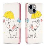 Custodia in pelle per iPhone 15 e 15 Plus