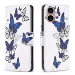 Custodia in pelle colorata per iPhone 16 Plus