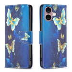 Custodia in pelle colorata per iPhone 16 Plus