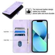 Custodia per telefono in pelle goffrata effetto pelle, For iPhone 15, For iPod Touch 7 / 6 / 5
