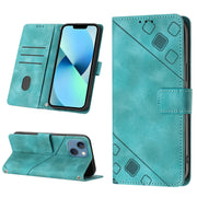 Custodia per telefono in pelle goffrata effetto pelle, For iPhone 15, For iPod Touch 7 / 6 / 5