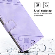 Custodia per telefono in pelle goffrata effetto pelle, For iPhone 16, For iPhone 15 Pro Max, For iPhone 15 Pro, For iPhone 15 Plus