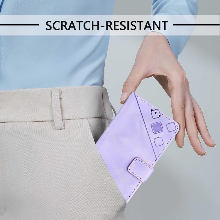 Custodia per telefono in pelle goffrata effetto pelle, For iPhone 16 Pro Max, For iPhone 16 Pro, For iPhone 16 Plus, For iPhone 16