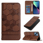 Custodia in pelle magnetica a conchiglia per iPhone 15