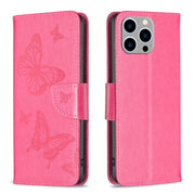 Custodia in pelle per iPhone 15 Pro Max e Plus