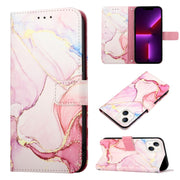 Cassa del telefono di cuoio di vibrazione del modello di marmo PT003, For iPhone 15, For iPod Touch 7 / 6 / 5