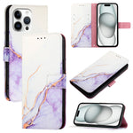 Custodia in pelle PU per iPhone 16 compatibile