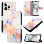 Custodia in pelle PU per iPhone 16 compatibile