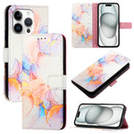 Custodia in pelle PU per iPhone 16 compatibile