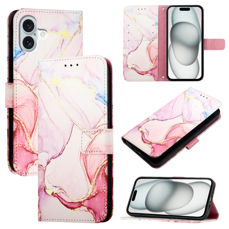 Custodia in pelle PU per iPhone 16 compatibile