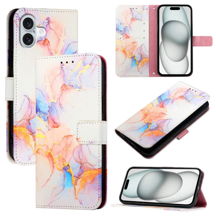 Custodia in pelle PU per iPhone 16 compatibile