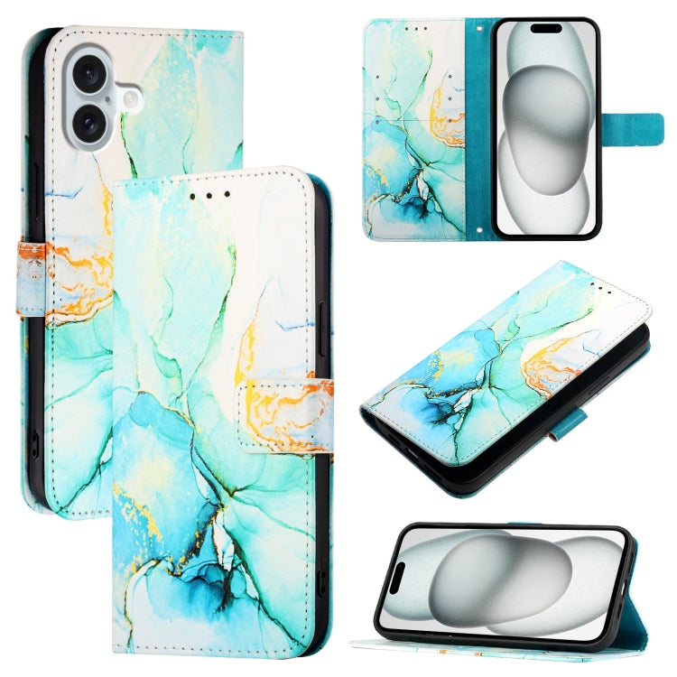 Custodia in pelle PU per iPhone 16 compatibile
