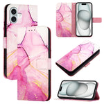 Custodia in pelle PU per iPhone 16 compatibile