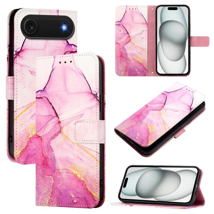 Custodia in cuoio per iPhone 15 e 16 compatibile