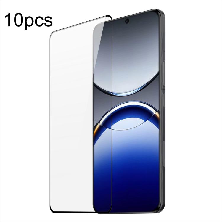 10 pezzi DUX DUCIS 0,33 mm 9H pellicola in vetro temperato allumina media, For OPPO Reno12 Pro Global, For OPPO A60, For OPPO A3 Pro 5G, For OPPO Reno11 F, For OPPO Find X7, For OPPO Find X7 Ultra, For OPPO Find X8 Pro, For OPPO A1 / 98 5G