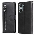 Custodia per telefono in pelle con cerniera in vitello alla moda, For vivo Y300 Pro, For vivo Y38 5G / T3x 5G Global, For vivo Y100 IDN / Y200e 5G Global, For vivo Y03 4G