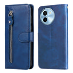 Custodia per telefono in pelle con cerniera in vitello alla moda, For vivo Y300 Pro, For vivo Y38 5G / T3x 5G Global, For vivo Y100 IDN / Y200e 5G Global, For vivo Y03 4G