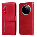 Custodia per telefono in pelle con cerniera in vitello alla moda, For vivo Y300 Pro, For vivo Y38 5G / T3x 5G Global, For vivo Y100 IDN / Y200e 5G Global, For vivo Y03 4G