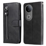 Custodia per telefono in pelle con cerniera in vitello alla moda, For vivo V50, For vivo S20, For vivo S20 Pro, For vivo Y19s