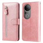 Custodia per telefono in pelle con cerniera in vitello alla moda, For vivo V50, For vivo S20, For vivo S20 Pro, For vivo Y19s