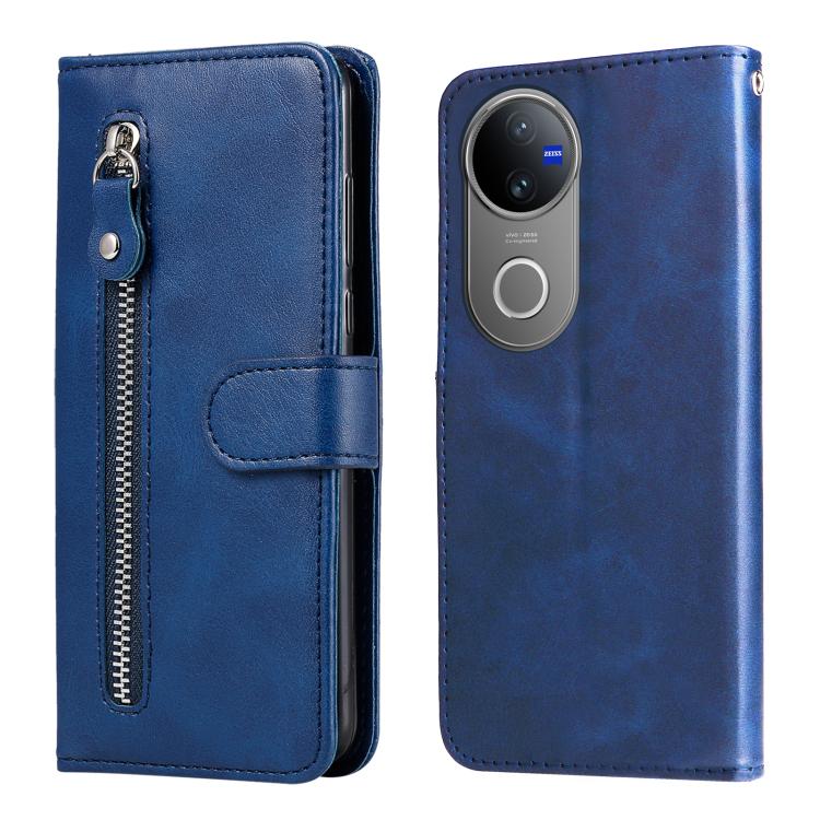 Custodia per telefono in pelle con cerniera in vitello alla moda, For vivo V50, For vivo S20, For vivo S20 Pro, For vivo Y19s