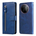 Custodia per telefono in pelle con cerniera in vitello alla moda, For vivo V50 Lite 4G / 5G, For vivo Y39 5G / Y300i, For vivo Y29s 5G / Y04 4G, For vivo Y29 4G