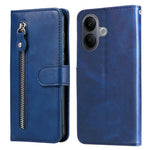 Custodia per telefono in pelle con cerniera in vitello alla moda, For vivo Y500 Pro 5G, For vivo X300 Pro, For vivo X300, For vivo V60 Lite 4G / 5G