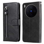 Custodia per telefono in pelle con cerniera in vitello alla moda, For vivo Y500 Pro 5G, For vivo X300 Pro, For vivo X300, For vivo V60 Lite 4G / 5G
