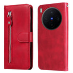 Custodia per telefono in pelle con cerniera in vitello alla moda, For vivo Y500 Pro 5G, For vivo X300 Pro, For vivo X300, For vivo V60 Lite 4G / 5G