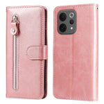 Custodia per telefono in pelle con cerniera in vitello alla moda, For vivo Y600 Pro 5G, For vivo Y21 5G 2026 / vivo Y05 4G, For vivo V70 FE 5G, For vivo S50 5G / V70 5G