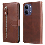 Custodia per telefono in pelle con cerniera in vitello alla moda, For vivo Y600 Pro 5G, For vivo Y21 5G 2026 / vivo Y05 4G, For vivo V70 FE 5G, For vivo S50 5G / V70 5G