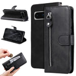 Custodia per telefono in pelle con cerniera in vitello alla moda, For Google Pixel 9 Pro, For Google Pixel 9, For Google Pixel 8a, For Google Pixel 8 Pro
