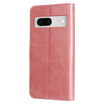 Custodia per telefono in pelle con cerniera in vitello alla moda, For Google Pixel 7