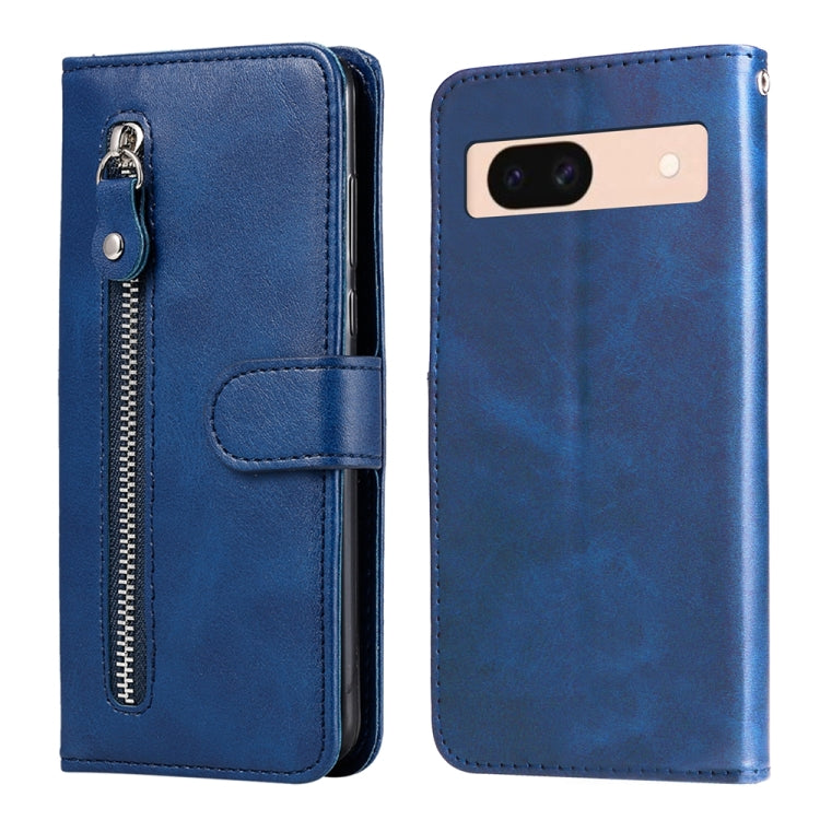 Custodia per telefono in pelle con cerniera in vitello alla moda, For Google Pixel 9 Pro, For Google Pixel 9, For Google Pixel 8a, For Google Pixel 8 Pro