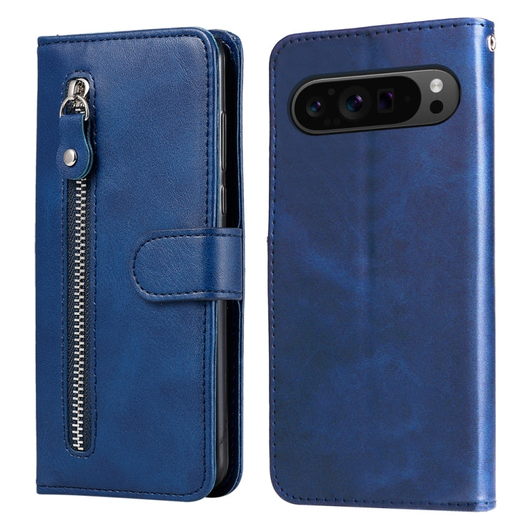 Custodia per telefono in pelle con cerniera in vitello alla moda, For Google Pixel 9 Pro, For Google Pixel 9, For Google Pixel 8a, For Google Pixel 8 Pro